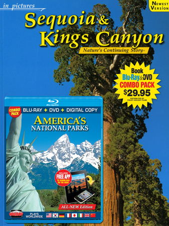 Sequoia & KingsCanyon IP Book/ America's National Parks Blu-ray